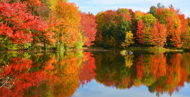 Les couleurs d'automne au Québec